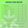 Thumbnail Matter-Enabled E12 Smart Light Bulbs 60W Equivalent, Candelabra Light Bulbs, RGBCW, 2.4G WiFi, 6PCS — Smart Light Bulb, Lightinginside
