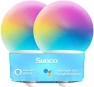 Thumbnail Smart Globe Bulbs G25, Alexa Compatible Decorative Round Vanity Bulbs, 5W, Color Changing RGBCW, Dimmable WiFi Vanity... — Smart Light Bulb, Sunco