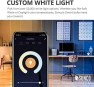 Thumbnail Smart Globe Bulbs G25, Alexa Compatible Decorative Round Vanity Bulbs, 5W, Color Changing RGBCW, Dimmable WiFi Vanity... — Smart Light Bulb, Sunco