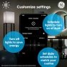 Thumbnail Smart LED Light Bulb, B11 Candle, Soft White, 60W Equivalent, Pack of 2 — Smart Light Bulb, GE