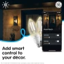 Thumbnail Smart LED Light Bulb, B11 Candle, Soft White, 60W Equivalent, Pack of 2 — Smart Light Bulb, GE