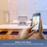 Thumbnail Smart Recessed Downlights, 5-6 Inch, Wi-Fi LED, Dimmable Color-Changing, 1000 Lumens — Smart Light Bulb, Feit Electric