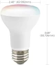 Thumbnail WiFi-Control R20 LED Color-Changing and Tunable White Smart Light Bulb — Smart Light Bulb, Satco