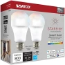 Thumbnail WiFi Smart LED Color-Changing Light Bulb, 2-Pack — Smart Light Bulb, Satco