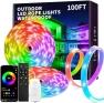 Thumbnail 50ft Outdoor LED Strip Lights — LED Strip Lights, KSIPZE
