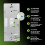 Thumbnail 800 Series Z-Wave On/Off Toggle Switch — Smart Switch, Enbrighten