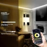 Thumbnail COB LED Strip Light White, 33ft Dimmable 2700K-6500K High Density 24V Flexible LED Tape Light with Remote and APP... — LED Strip Lights, Wefomey