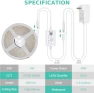 Thumbnail COB LED Strip Light White, 33ft Dimmable 2700K-6500K High Density 24V Flexible LED Tape Light with Remote and APP... — LED Strip Lights, Wefomey
