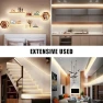 Thumbnail COB Led Strip Lights Max with RF Remote, 16.4ft 3000K CRI93+ Dimmable Ultra Bright Warm White — LED Strip Lights, Tatazone