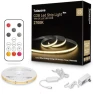 Thumbnail COB Led Strip Lights Max with RF Remote, 16.4ft 3000K CRI93+ Dimmable Ultra Bright Warm White — LED Strip Lights, Tatazone
