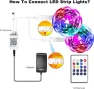 Thumbnail LED Lights for Bedroom 200ft, Music Sync Color Changing, Smart App Control with Remote — LED Strip Lights, phopollo