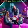 Thumbnail LED Strip Lights 130ft (2 Rolls of 65ft) Smart Light Strips with App Control RGB LED Lights, Music Sync Color Changing... — LED Strip Lights, Tenmiro