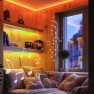 Thumbnail Smart 100 Foot RGB+IC LED Strip Lights, Sound Reactive Strip Lights for Bedroom, App & Voice Control — LED Strip Lights, MONSTER