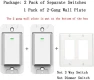 Thumbnail Smart Light Switch, Double Smart WiFi Light Switches, Smart Switch 2 Gang — Smart Switch, Lesim