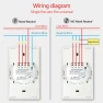 Thumbnail Smart Wi-Fi Light Switch, RF433, No Neutral Wire Required — Smart Switch, Lsliangmei