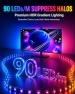 Thumbnail TV LED Backlight with Sensor — LED Strip Lights, QTU