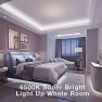 Thumbnail White LED Strip Lights, 20ft Dimmable Super Bright 24V 6500K 360 LEDs — LED Strip Lights, dalattin