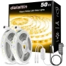 Thumbnail White LED Strip Lights, 20ft Dimmable Super Bright 24V 6500K 360 LEDs — LED Strip Lights, dalattin