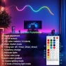 Thumbnail 360 Degree Luminous Reticulate Weave Rope Lights, 10ft Addressable ICRGB LED Strip Lights — LED Strip Lights, maylit