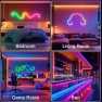 Thumbnail 360 Degree Luminous Reticulate Weave Rope Lights, 10ft Addressable ICRGB LED Strip Lights — LED Strip Lights, maylit