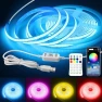 Thumbnail Bluetooth USB RGB COB LED Strip Lights 6.56FT with Remote Control — LED Strip Lights, Samsion