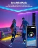 Thumbnail Bluetooth USB RGB COB LED Strip Lights 6.56FT with Remote Control — LED Strip Lights, Samsion