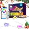 Thumbnail Permanent Outdoor Lights for House — LED Strip Lights, POOFZY