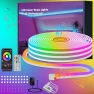 Thumbnail RGB LED Neon Rope Lights with Remote App Control — LED Strip Lights, Ledagic