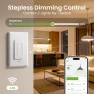 Thumbnail Smart Dual Dimmer Light Switch — Smart Switch, GHome Smart
