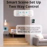 Thumbnail Smart Switch, 2-Switch Panel Home Control with Touchscreen and Temperature Function — Smart Switch, Sonoff