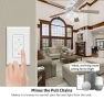 Thumbnail Smart Wi-Fi Ceiling Fan Control & Dimmer Wall Switch — Smart Switch, Nexete