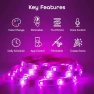 Thumbnail Smart WiFi LED Strip Lights, 16.4ft — LED Strip Lights, Geeni