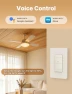 Thumbnail Star Ring Smart Ceiling Fan Control and Dimmer Light Switch — Smart Switch, MOES