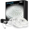 Thumbnail White LED Strip Lights, 100ft (2 Rolls of 50ft) Dimmable 6500K Daylight White LED Light Strip, 1800 LEDs Flexible LED... — LED Strip Lights, phopollo