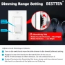 Thumbnail 2 Pack Dimmer Light Switch, Universal Lighting Control, Single Pole or 3 Way — Smart Switch, BESTTEN
