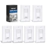 Thumbnail 2 Pack Dimmer Light Switch, Universal Lighting Control, Single Pole or 3 Way — Smart Switch, BESTTEN