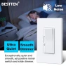 Thumbnail 3 Pack Super Slim Slide Dimmer Light Switch — Smart Switch, BESTTEN