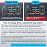 Thumbnail 3 Pack Super Slim Slide Dimmer Light Switch — Smart Switch, BESTTEN