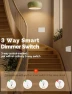 Thumbnail 3 Way Smart Star Ring Dimmer Switch — Smart Switch, MOES