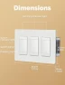 Thumbnail 3 Way Smart Star Ring Dimmer Switch — Smart Switch, MOES