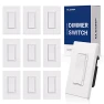 Thumbnail Dimmer Light Switch for 300W Dimmable LED/CFL Lights and 600W INC/HAL Bulbs — Smart Switch, ELEGRP