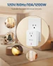 Thumbnail Remote Control Outlet with Wall Mounted Light Switch — Smart Plug, DEWENWILS