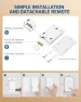Thumbnail Remote Control Outlet with Wall Mounted Light Switch — Smart Plug, DEWENWILS