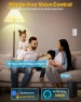 Thumbnail Smart Dimmer Switch, Double Rocker Wall Light Switch — Smart Switch, Sunco Lighting