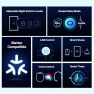 Thumbnail Smart Wall Touch Switch, 3 Channels 120-Type Panel, 2.4GHz Wi-Fi, Neutral Required, Matter Compatible — Smart Switch, Sonoff