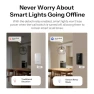 Thumbnail Smart Wall Touch Switch, 3 Channels 120-Type Panel, 2.4GHz Wi-Fi, Neutral Required, Matter Compatible — Smart Switch, Sonoff