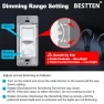 Thumbnail Super Slim Dimmer Switch 6-Pack — Smart Switch, BESTTEN