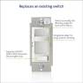 Thumbnail SureSlide Dimmer Switch for Dimmable LED, Halogen and Incandescent Bulbs — Smart Switch, Leviton