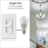 Thumbnail SureSlide Dimmer Switch for Dimmable LED, Halogen and Incandescent Bulbs — Smart Switch, Leviton