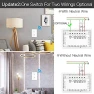 Thumbnail ZigBee Smart Touch Wall Light Switch — Smart Switch, MOES